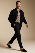 Taupe Long Sleeve – Premium Mercerized Cotton Long Sleeve T-Shirt
