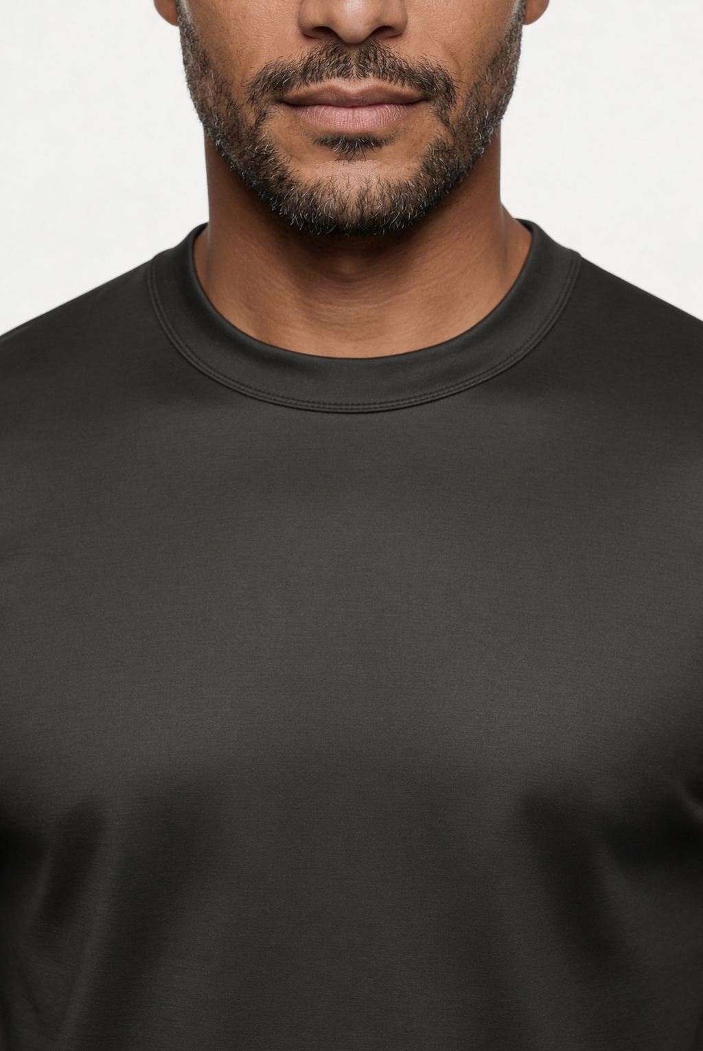 Grey Imperial Long Sleeve – Premium Mercerized Cotton Long Sleeve T-Shirt