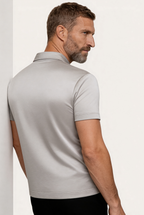 Greige Imperial Polo – Premium Mercerized Cotton Polo Shirt