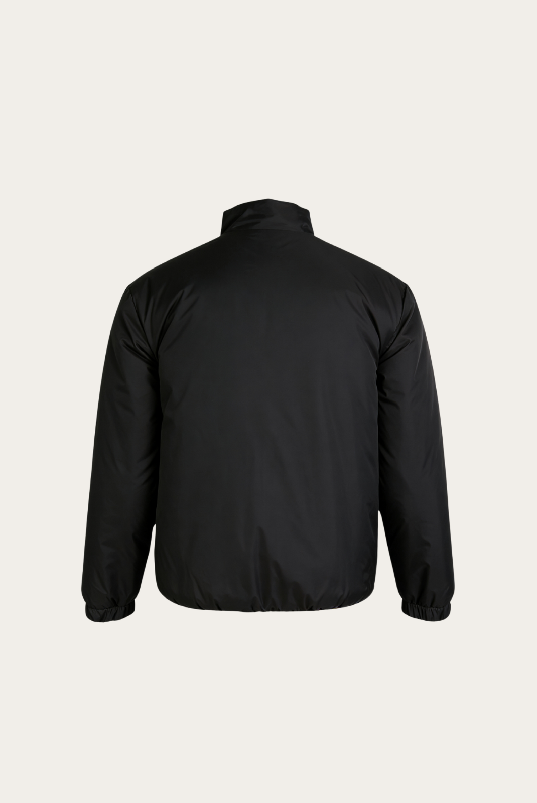 Black Windbreaker – Reversible Lightweight Long Sleeve Windbreaker