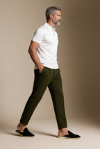 White Imperial Polo – Premium Mercerized Cotton Polo Shirt