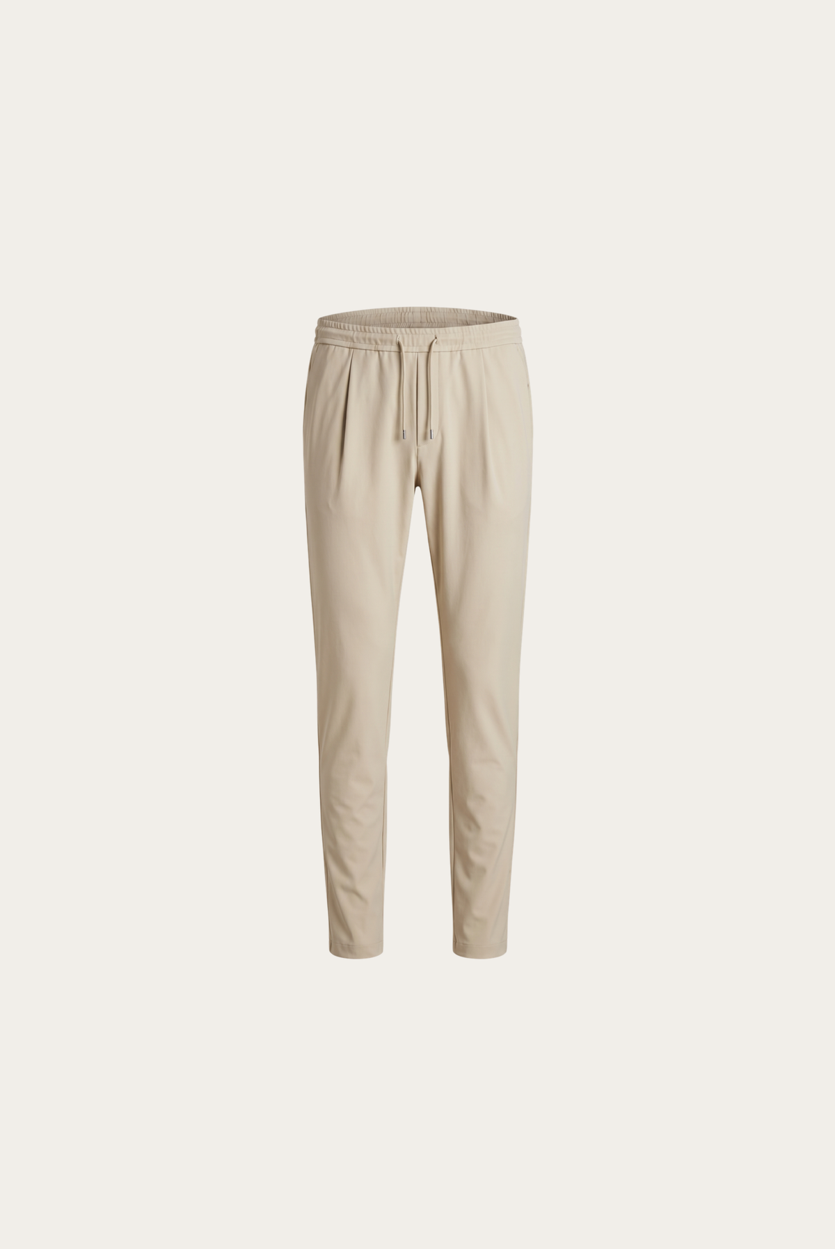 Beige Sarh Pantalon – Tailored Stretch Trousers