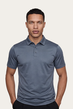 Blue Imperial Polo – Premium Mercerized Cotton Polo Shirt