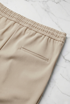 Beige Sarh Pantalon – Tailored Stretch Trousers