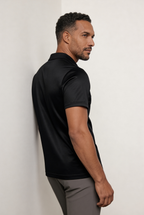 Black Imperial Polo – Premium Mercerized Cotton Polo Shirt