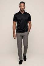 Black Imperial Polo – Premium Mercerized Cotton Polo Shirt