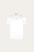 White Imperial Polo – Premium Mercerized Cotton Polo Shirt