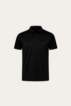 Black Imperial Polo – Premium Mercerized Cotton Polo Shirt