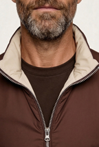 Brown Engineered Gilet – Reversible Lightweight Tech Gilet