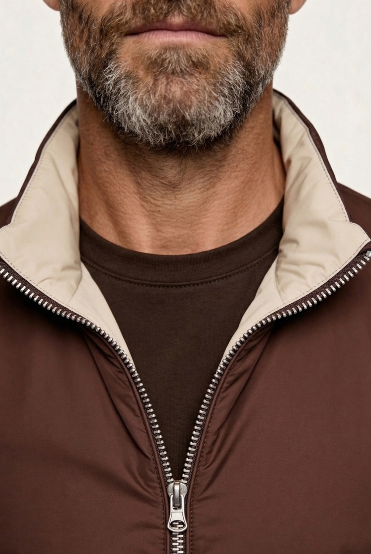 Brown Engineered Gilet – Reversible Lightweight Tech Gilet