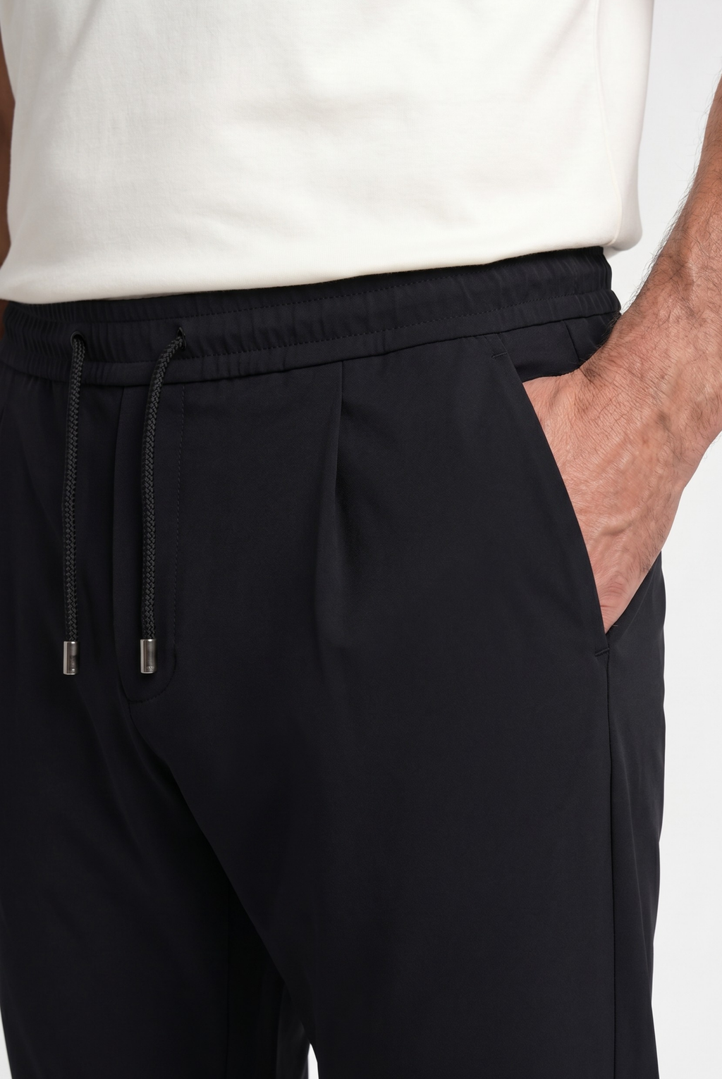 Black Sarh Pantalon – Tailored Stretch Trousers