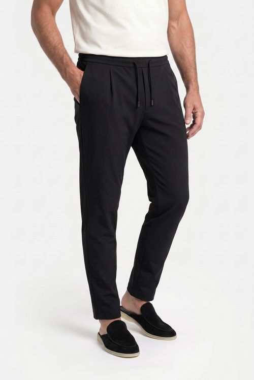 Black Sarh Pantalon – Tailored Stretch Trousers