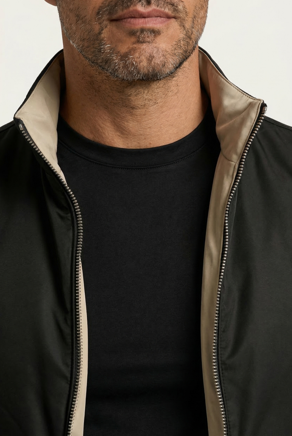 Black Engineered Gilet – Reversible Lightweight Tech Gilet