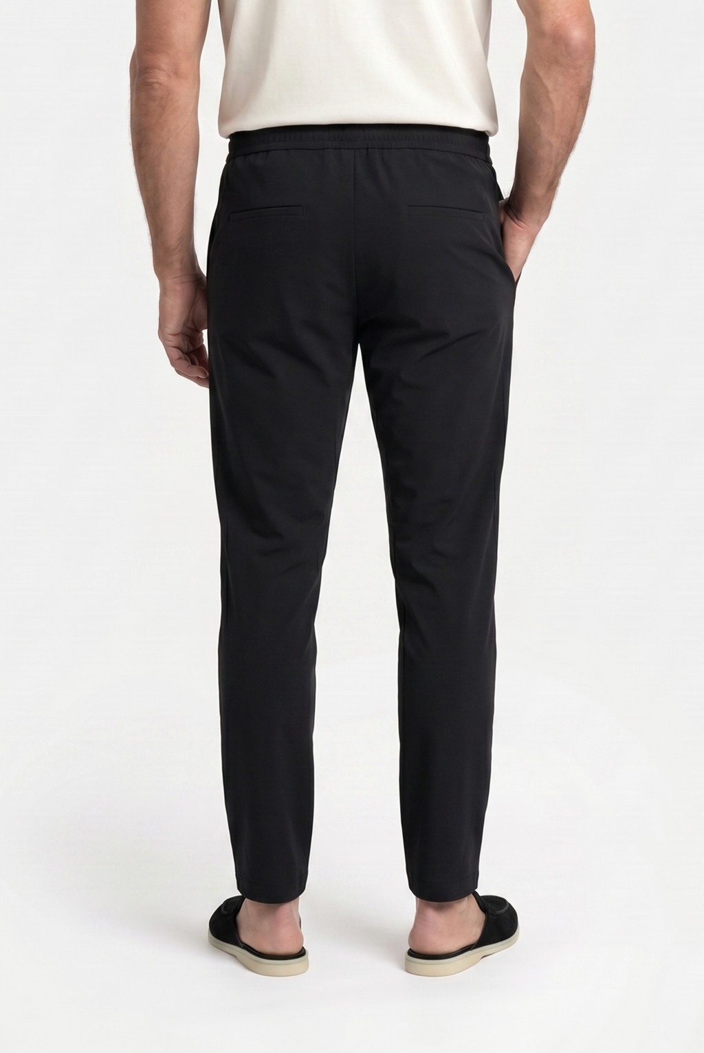Black Sarh Pantalon – Tailored Stretch Trousers
