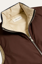 Brown Engineered Gilet – Reversible Lightweight Tech Gilet