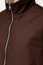 Brown Engineered Gilet – Reversible Lightweight Tech Gilet