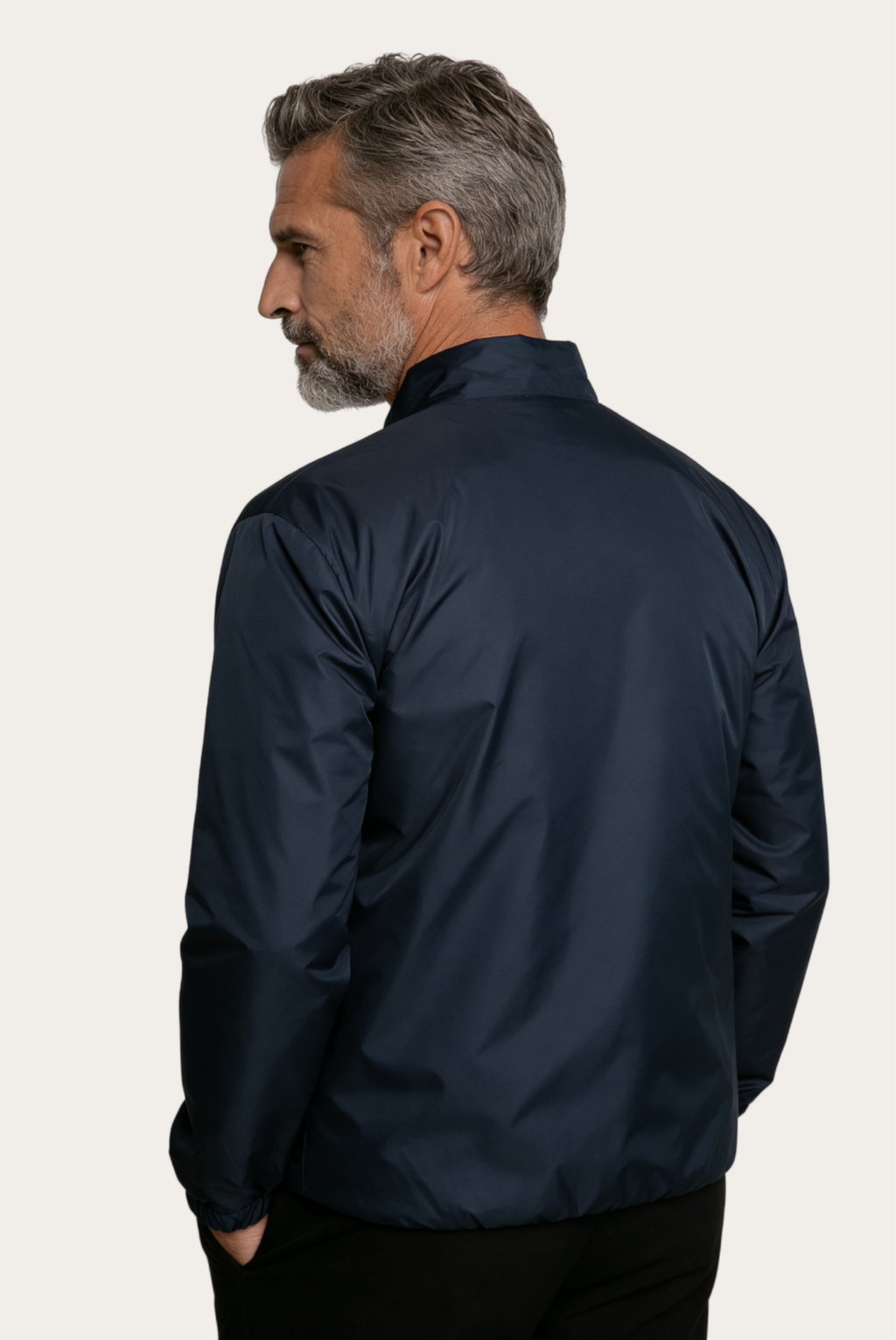 Blue Windbreaker – Reversible Lightweight Long Sleeve Windbreaker