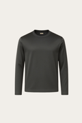 Grey Imperial Long Sleeve – Premium Mercerized Cotton Long Sleeve T-Shirt