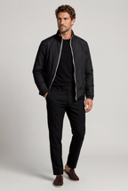 Black Windbreaker – Reversible Lightweight Long Sleeve Windbreaker