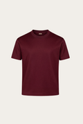 Burgundy Imperial Tee – Premium Mercerized Cotton T-Shirt
