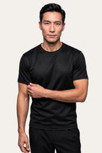 Black Imperial Tee – Premium Mercerized Cotton T-Shirt
