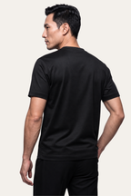 Black Imperial Tee – Premium Mercerized Cotton T-Shirt