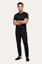 Black Imperial Tee – Premium Mercerized Cotton T-Shirt
