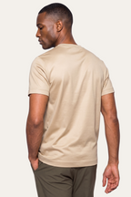 Desert Sand Imperial Tee – Premium Mercerized Cotton T-Shirt