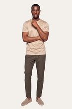 Desert Sand Imperial Tee – Premium Mercerized Cotton T-Shirt