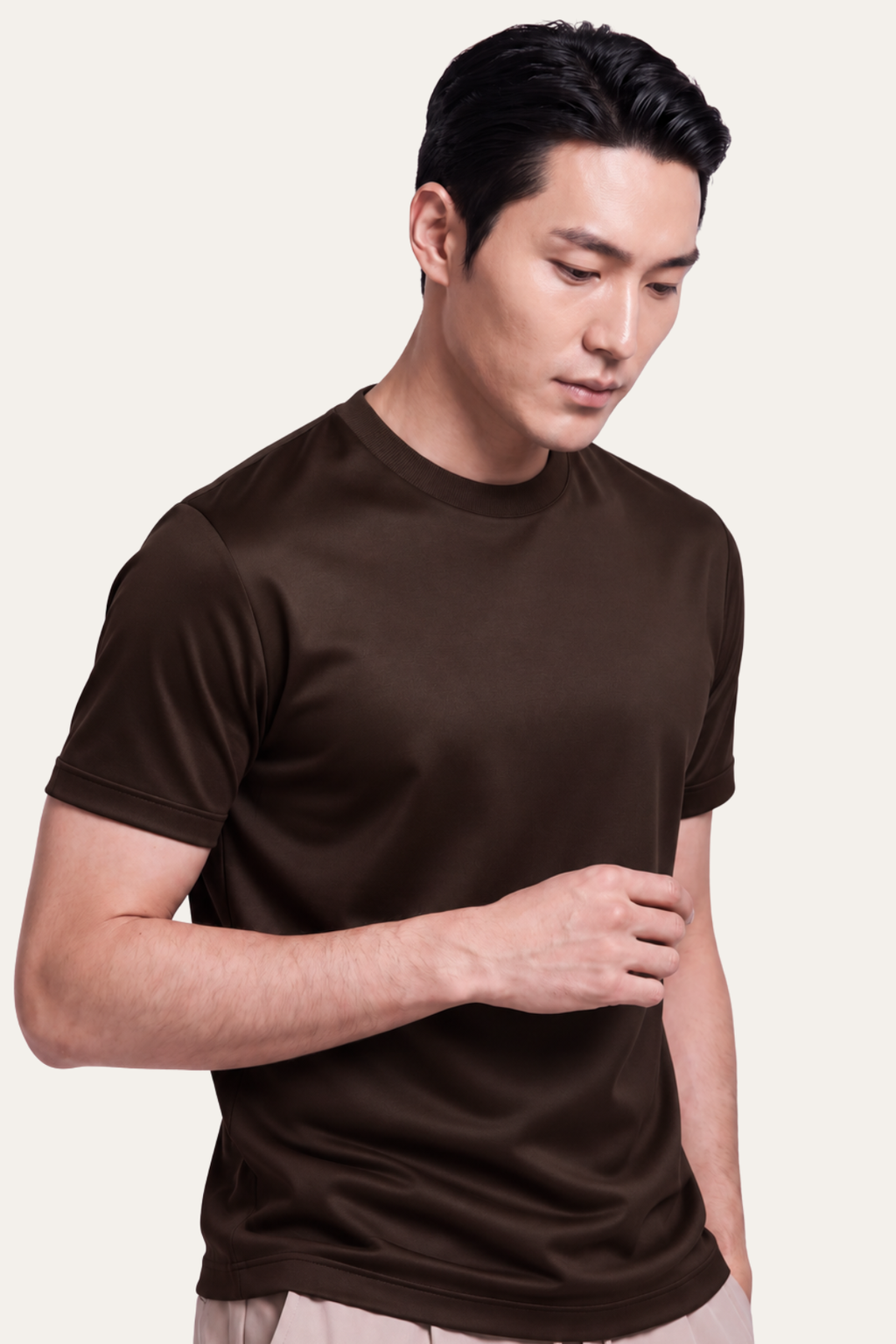 Espresso Imperial Tee – Premium Mercerized Cotton T-Shirt