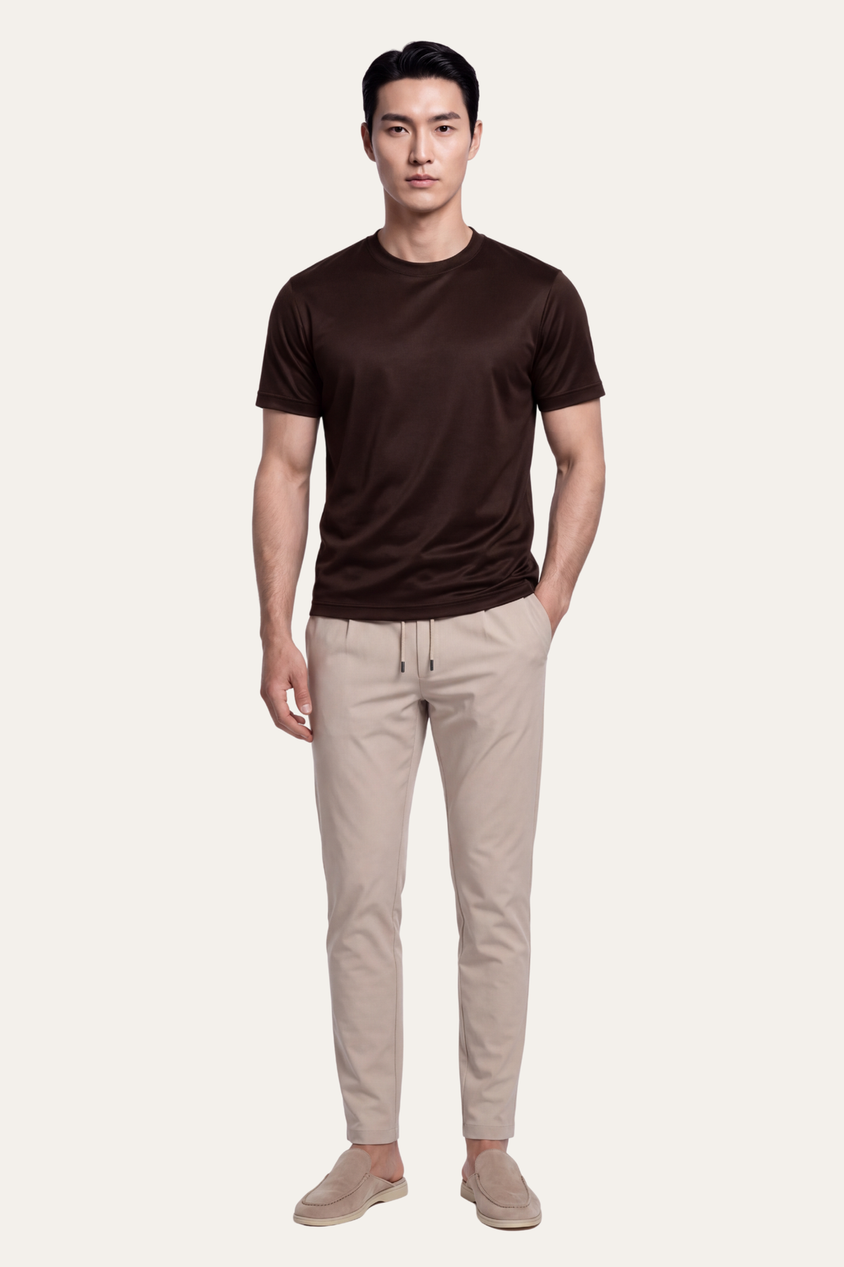 Espresso Imperial Tee – Premium Mercerized Cotton T-Shirt