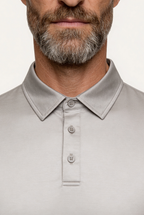 Greige Imperial Polo – Premium Mercerized Cotton Polo Shirt