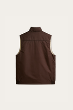 Brown Engineered Gilet – Reversible Lightweight Tech Gilet