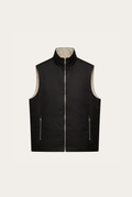 Black Engineered Gilet – Reversible Lightweight Tech Gilet