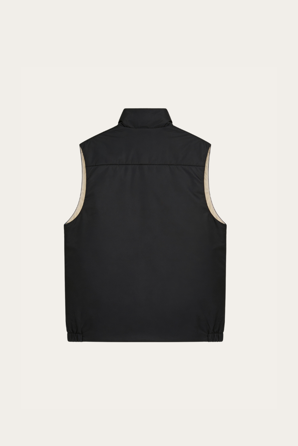 Black Engineered Gilet – Reversible Lightweight Tech Gilet