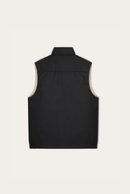 Black Engineered Gilet – Reversible Lightweight Tech Gilet