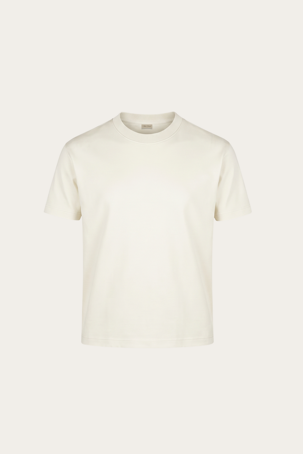 White Imperial Tee – Premium Mercerized Cotton T-Shirt