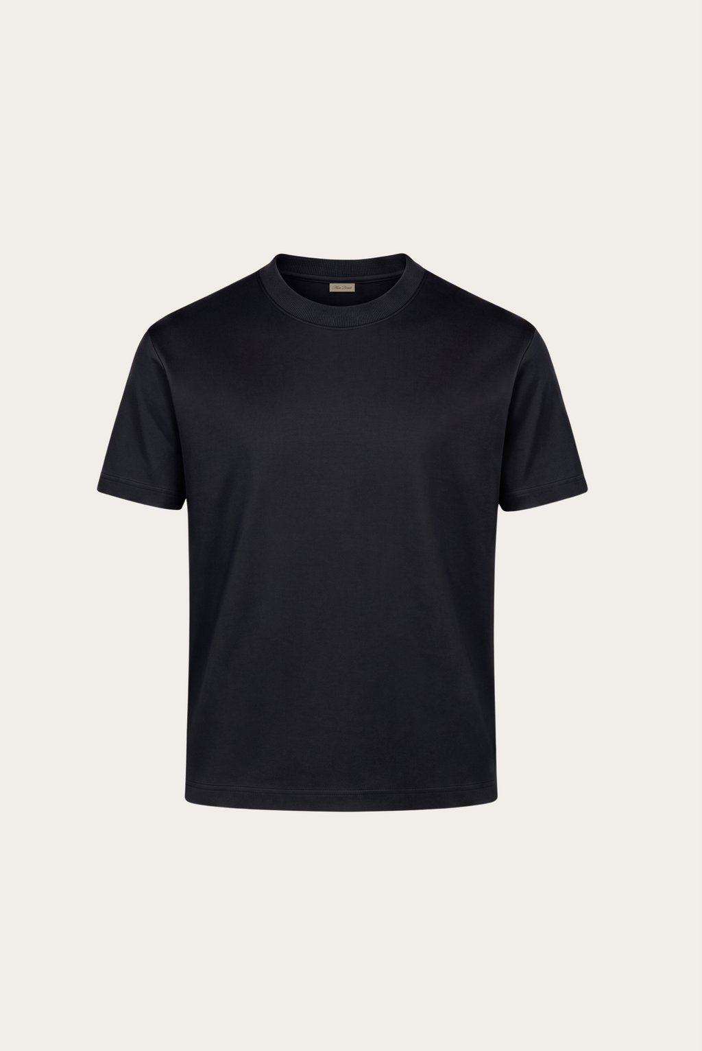 Black Imperial Tee – Premium Mercerized Cotton T-Shirt